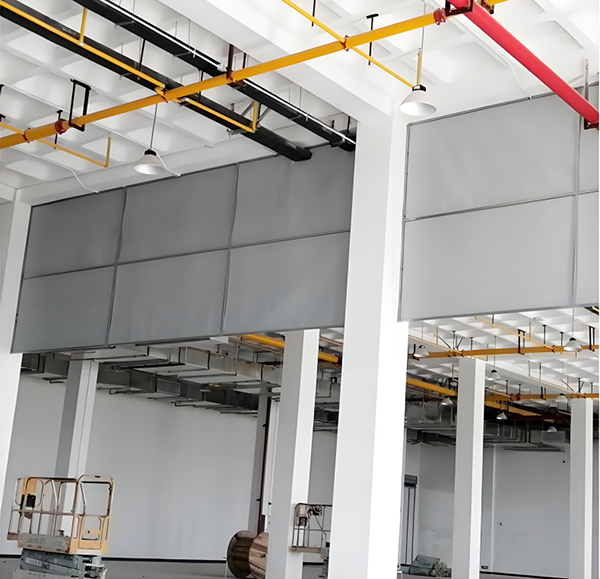 防火布富蕴挡烟垂壁