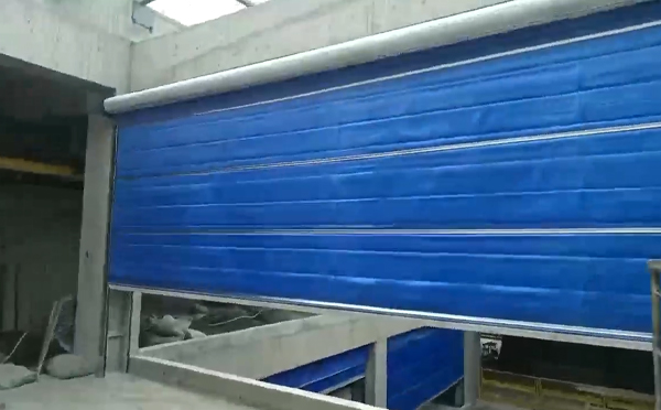 大型物流园区完成富蕴防火门整体安装工程