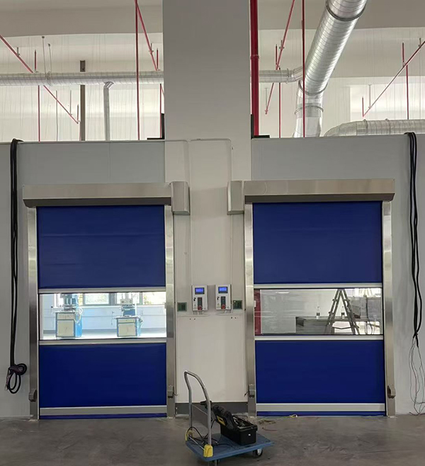 富蕴快速富蕴卷帘门助力食品加工车间环境升级