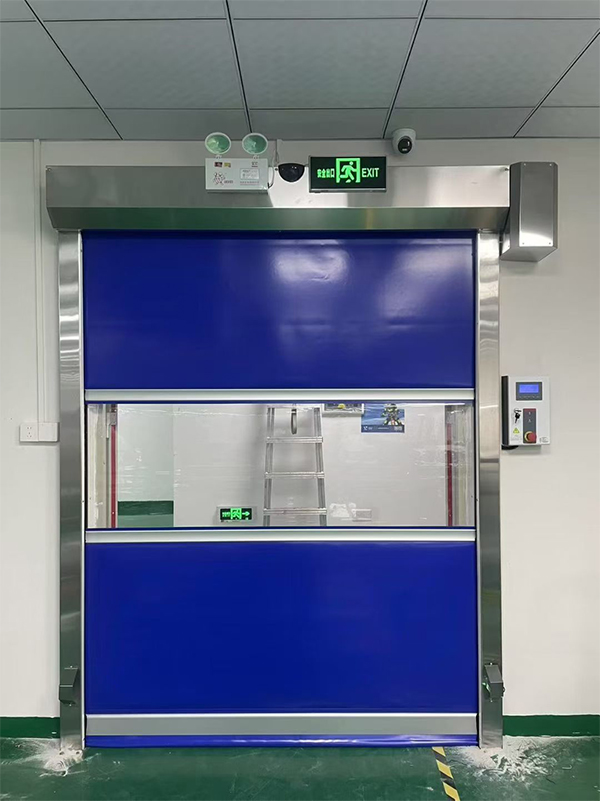 富蕴快速富蕴卷帘门在冷链物流仓储区的应用实践