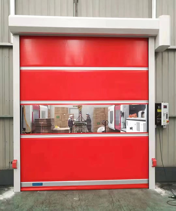 富蕴快速富蕴卷帘门提升电子制造厂房分区管理效率